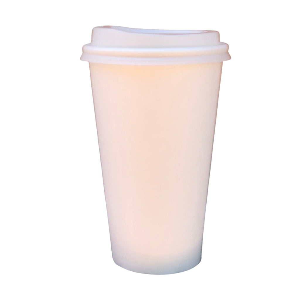 Vasos compostables térmicos - Papel + PLA